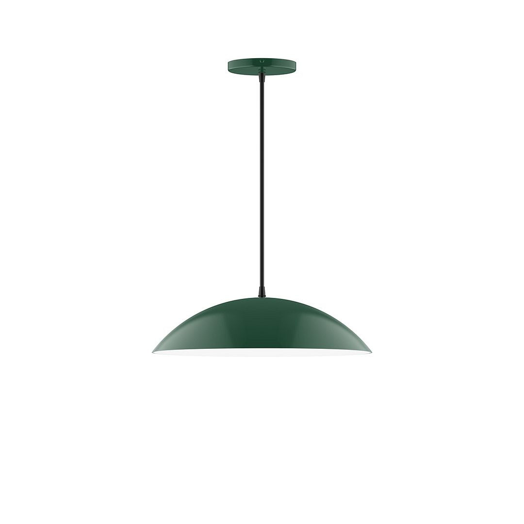 Montclair Light Works - PEB438-42 - Two Light Pendant - Axis - Forest Green