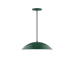 Montclair Light Works - PEB438-42 - Two Light Pendant - Axis - Forest Green