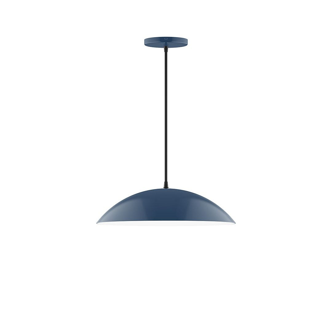 Montclair Light Works - PEB438-50 - Two Light Pendant - Axis - Navy