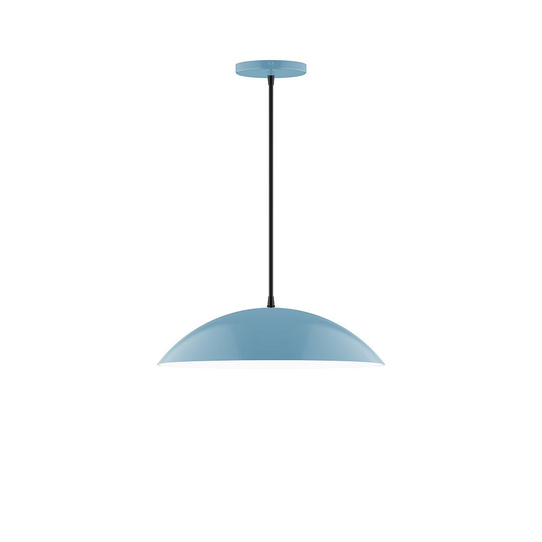 Montclair Light Works - PEB438-54 - Two Light Pendant - Axis - Light Blue