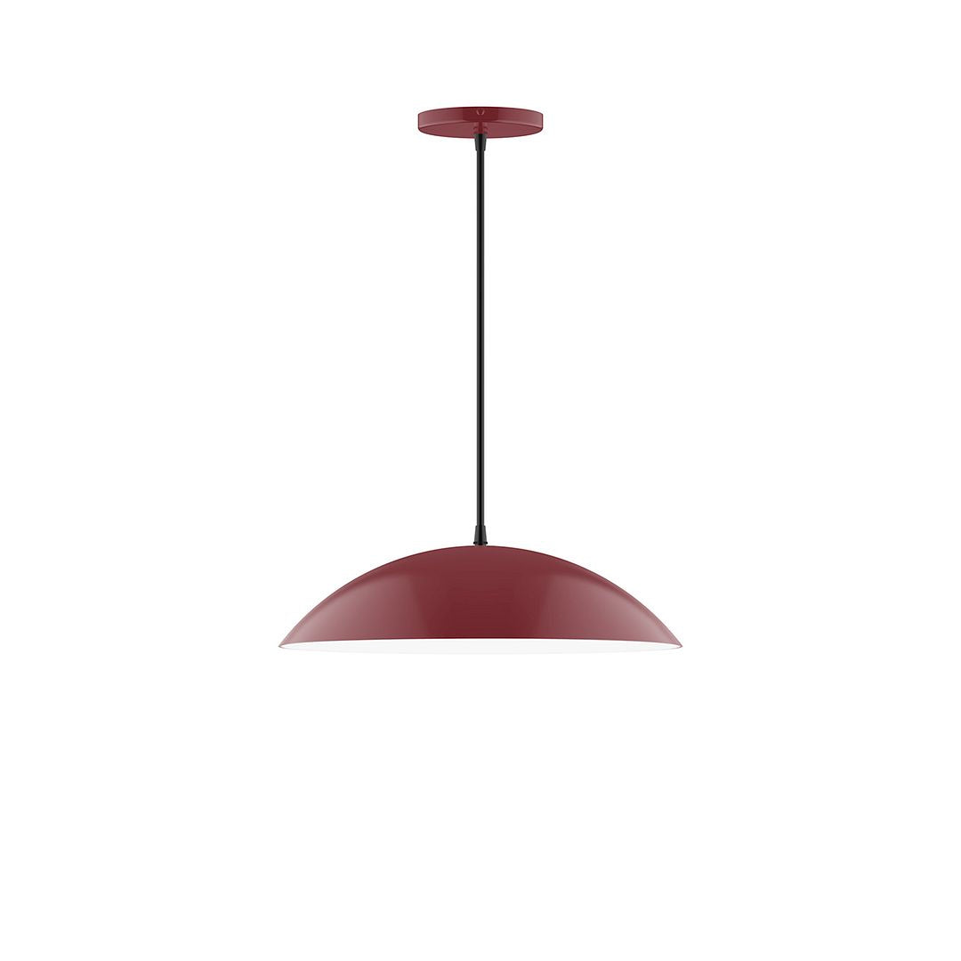 Montclair Light Works - PEB438-55 - Two Light Pendant - Axis - Barn Red