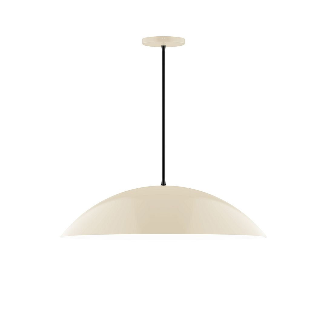 Montclair Light Works - PEB439-16 - Two Light Pendant - Axis - Cream