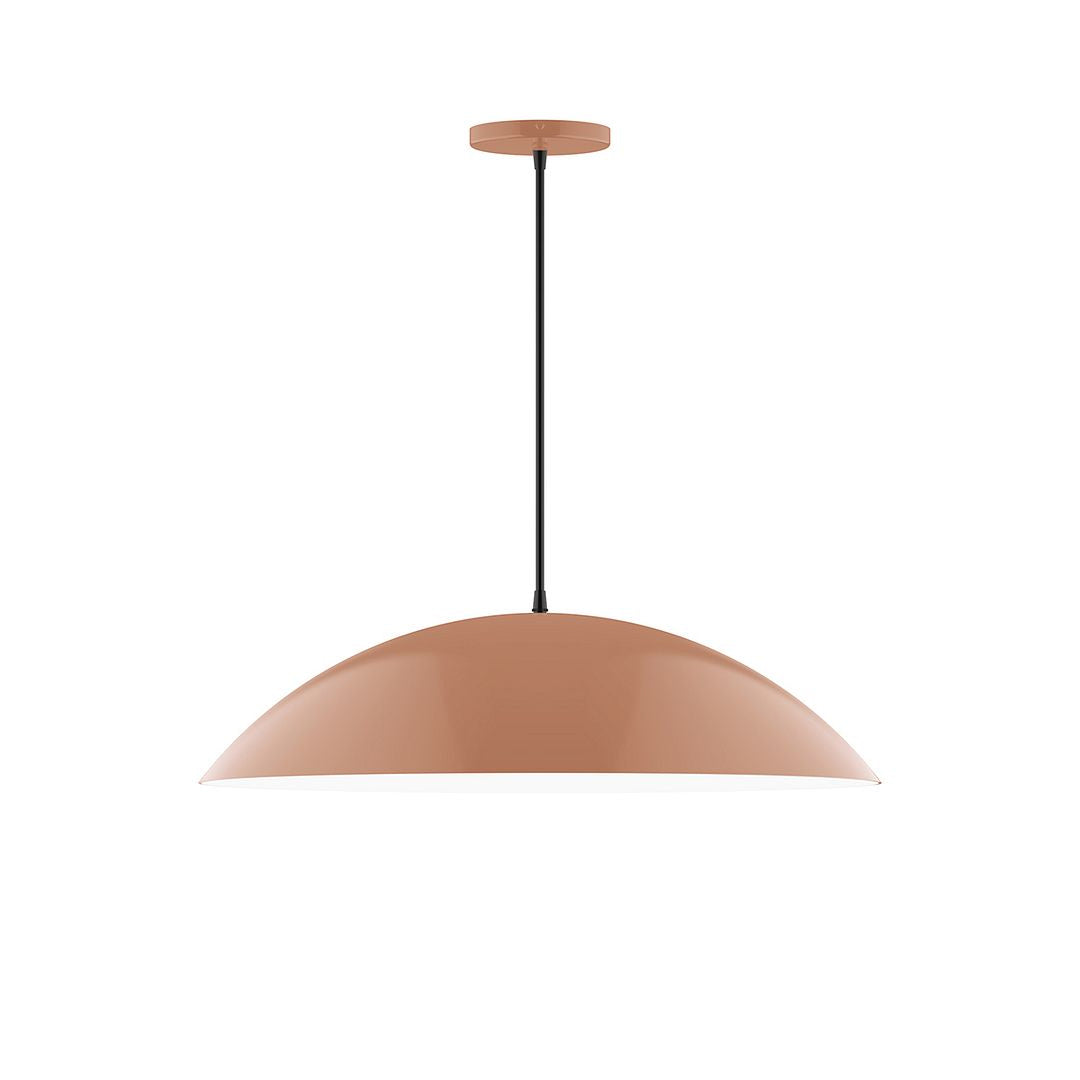 Montclair Light Works - PEB439-19 - Two Light Pendant - Axis - Terracotta