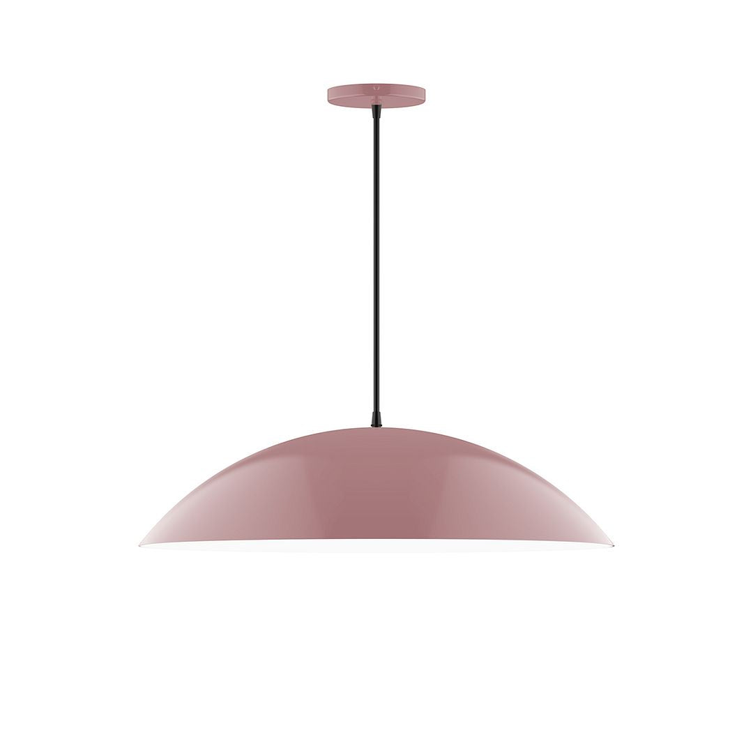 Montclair Light Works - PEB439-20 - Two Light Pendant - Axis - Mauve