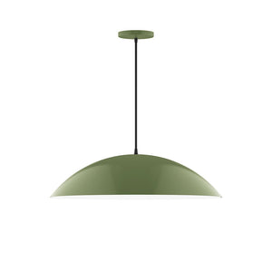 Montclair Light Works - PEB439-22 - Two Light Pendant - Axis - Fern Green