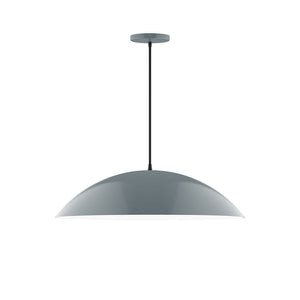 Montclair Light Works - PEB439-40 - Two Light Pendant - Axis - Slate Gray