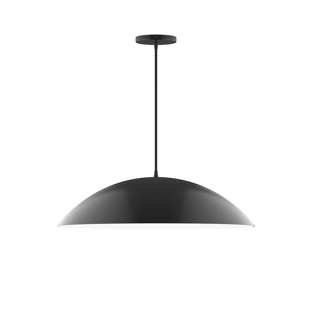 Montclair Light Works - PEB439-41 - Two Light Pendant - Axis - Black