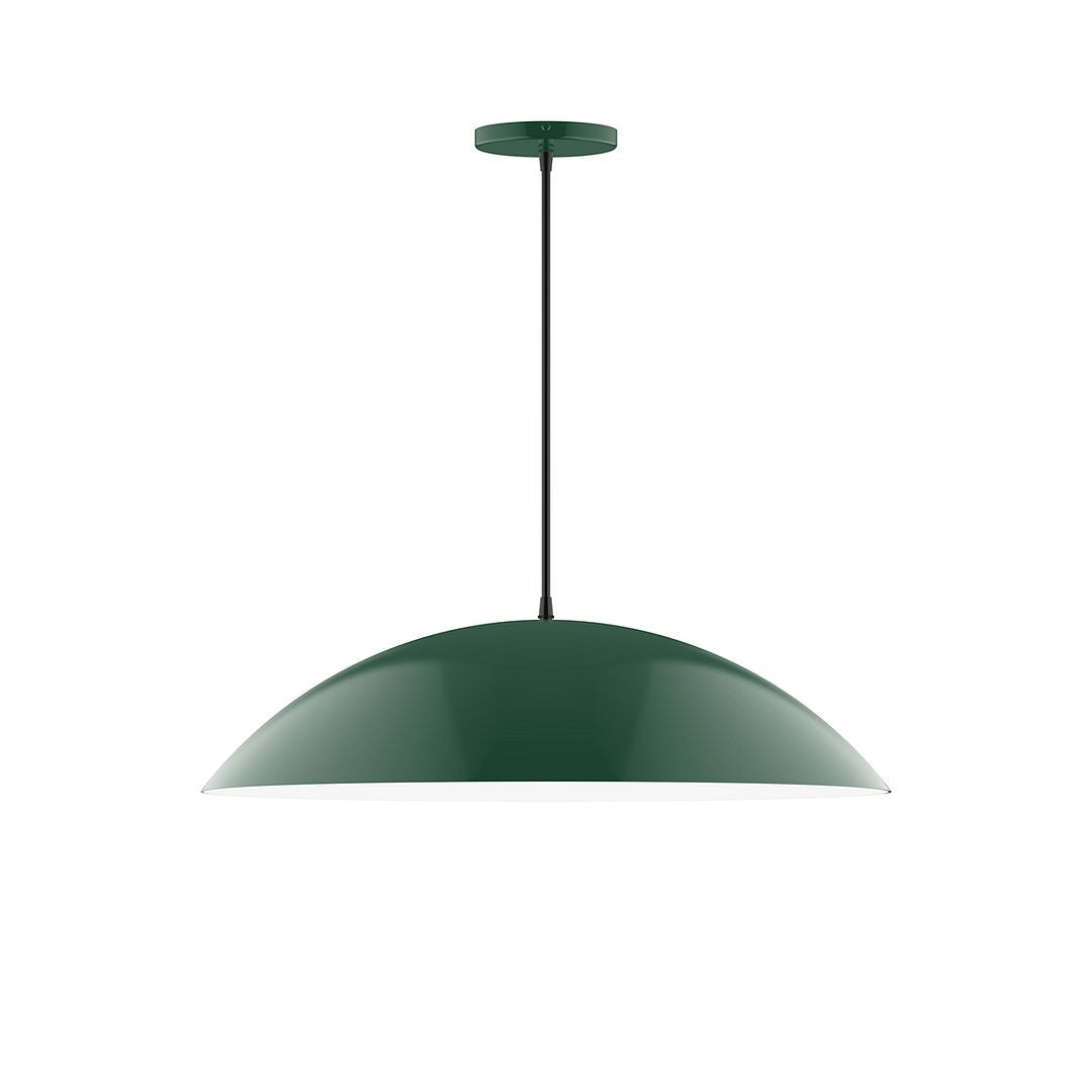 Montclair Light Works - PEB439-42 - Two Light Pendant - Axis - Forest Green