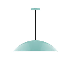 Montclair Light Works - PEB439-48 - Two Light Pendant - Axis - Sea Green