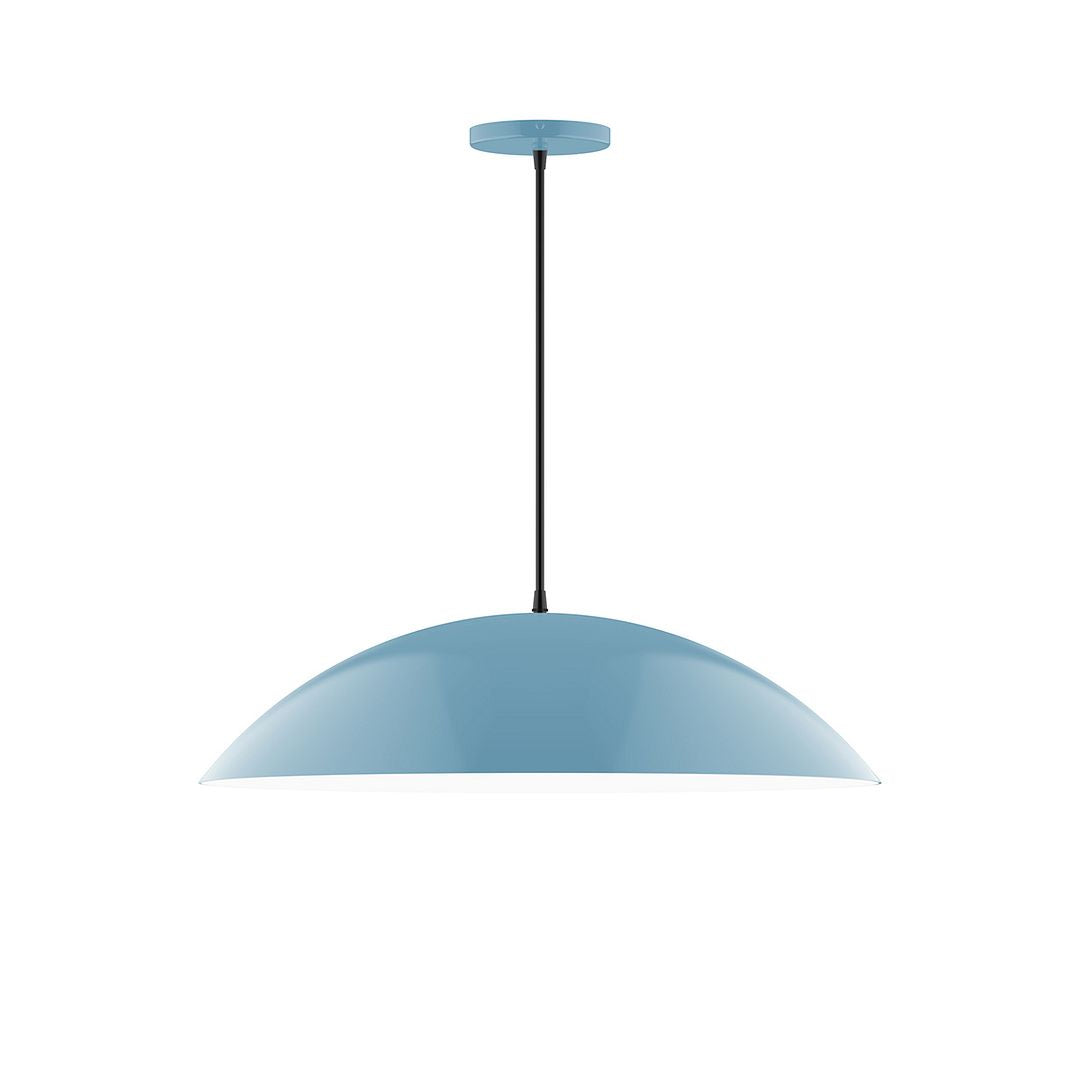 Montclair Light Works - PEB439-54 - Two Light Pendant - Axis - Light Blue