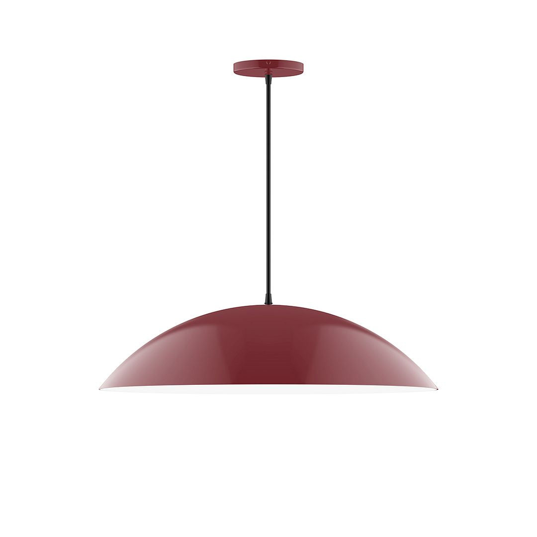 Montclair Light Works - PEB439-55 - Two Light Pendant - Axis - Barn Red