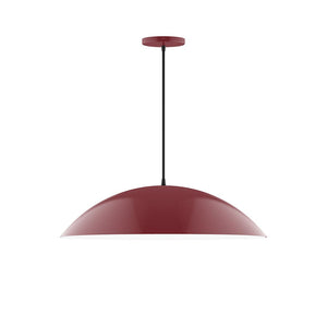 Montclair Light Works - PEB439-55 - Two Light Pendant - Axis - Barn Red