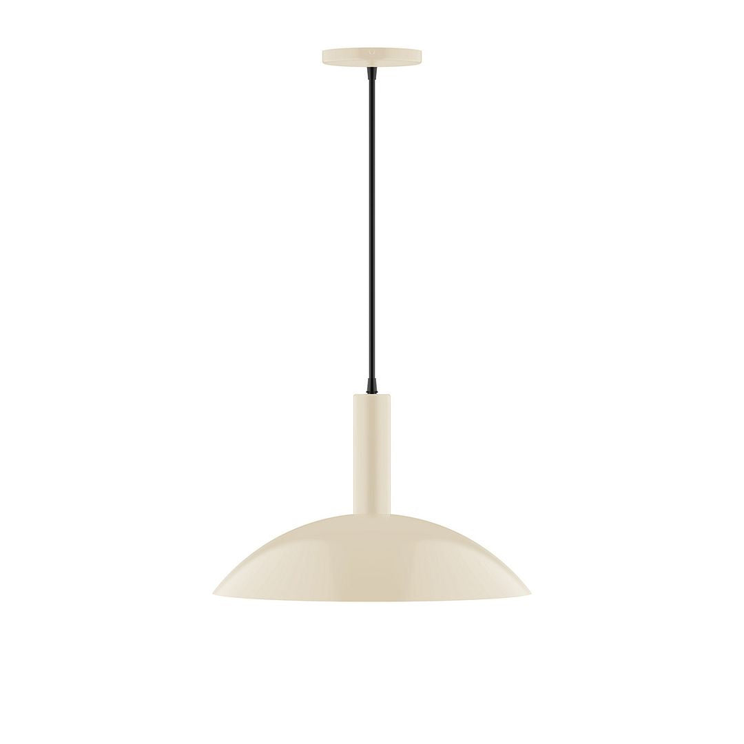 Montclair Light Works - PEBX476-16 - Two Light Pendant - Stack - Cream