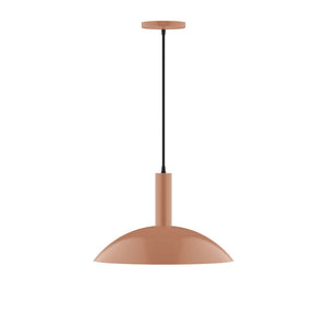 Montclair Light Works - PEBX476-19 - Two Light Pendant - Stack - Terracotta