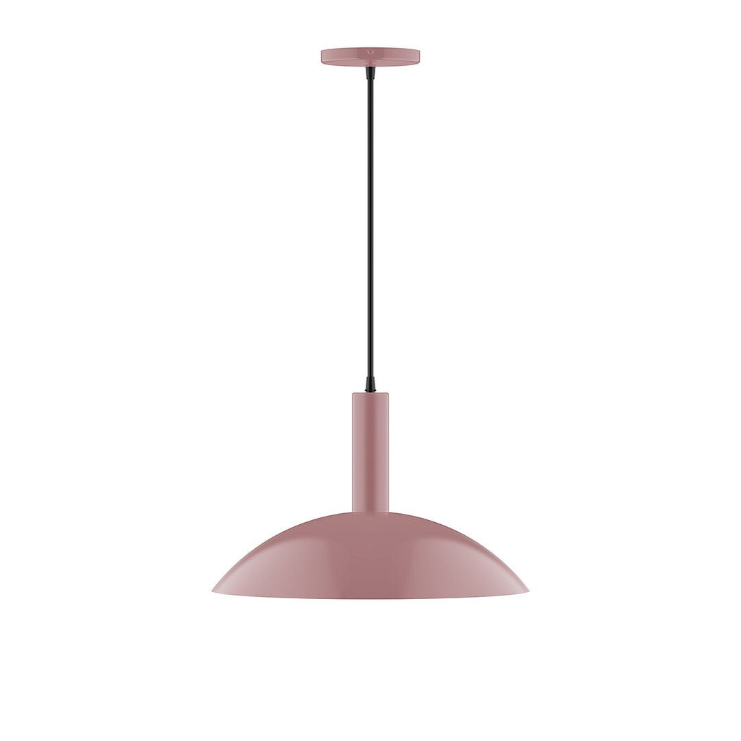 Montclair Light Works - PEBX476-20 - Two Light Pendant - Stack - Mauve