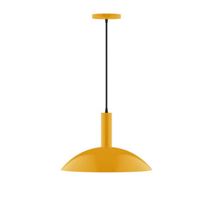 Montclair Light Works - PEBX476-21 - Two Light Pendant - Stack - Bright Yellow