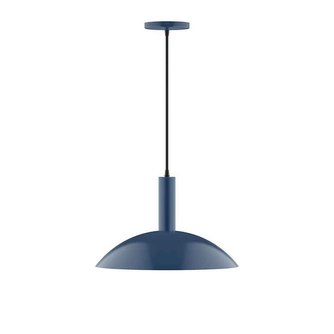 Montclair Light Works - PEBX476-50 - Two Light Pendant - Stack - Navy