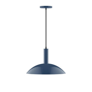 Montclair Light Works - PEBX476-50 - Two Light Pendant - Stack - Navy