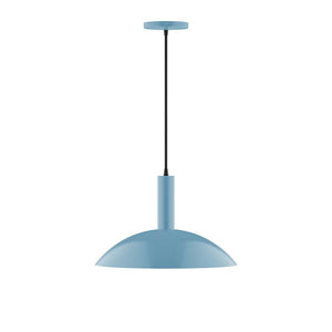 Montclair Light Works - PEBX476-54 - Two Light Pendant - Stack - Light Blue