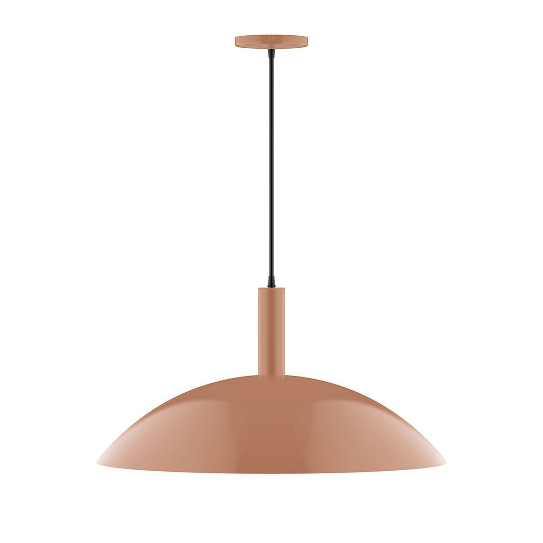 Montclair Light Works - PEBX477-19 - Two Light Pendant - Stack - Terracotta