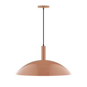 Montclair Light Works - PEBX477-19 - Two Light Pendant - Stack - Terracotta