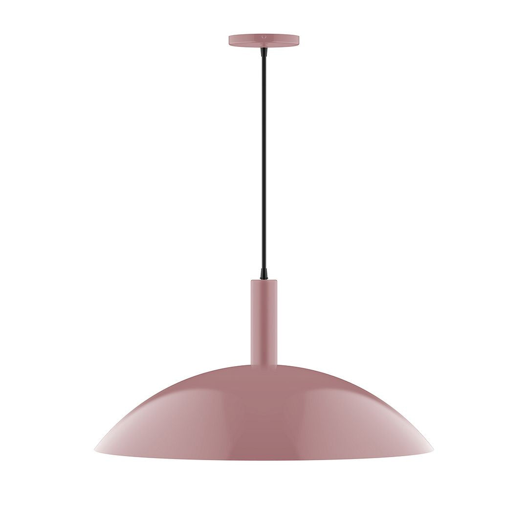 Montclair Light Works - PEBX477-20 - Two Light Pendant - Stack - Mauve