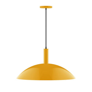 Montclair Light Works - PEBX477-21 - Two Light Pendant - Stack - Bright Yellow