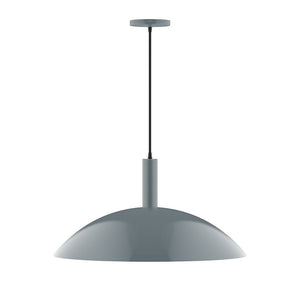 Montclair Light Works - PEBX477-40 - Two Light Pendant - Stack - Slate Gray