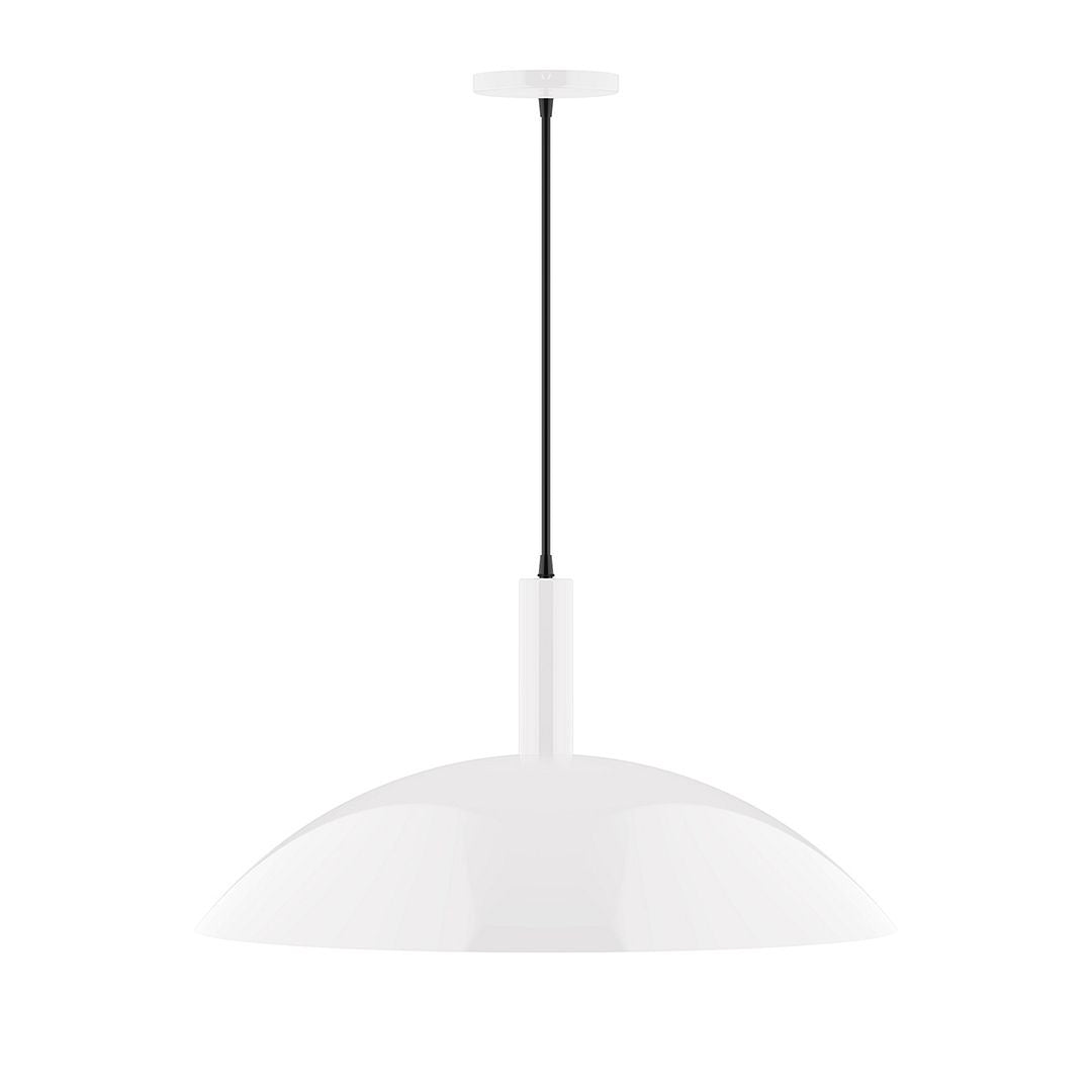 Montclair Light Works - PEBX477-44 - Two Light Pendant - Stack - White