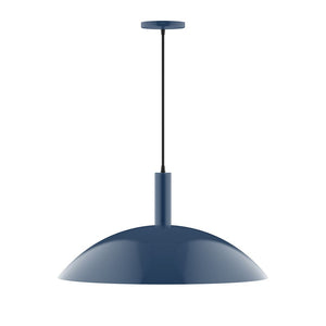 Montclair Light Works - PEBX477-50 - Two Light Pendant - Stack - Navy