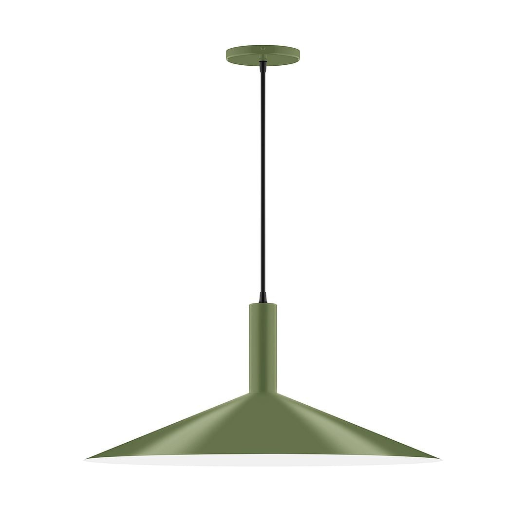 Montclair Light Works - PEBX478-22 - Two Light Pendant - Stack - Fern Green