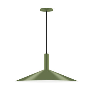 Montclair Light Works - PEBX478-22 - Two Light Pendant - Stack - Fern Green