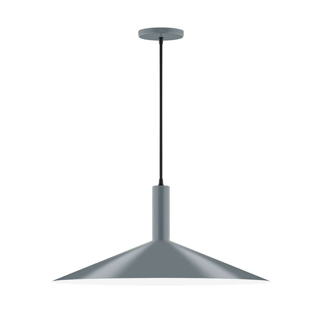 Montclair Light Works - PEBX478-40 - Two Light Pendant - Stack - Slate Gray