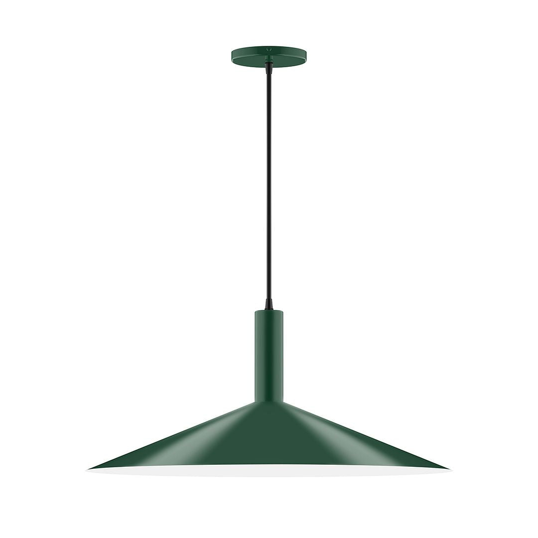 Montclair Light Works - PEBX478-42 - Two Light Pendant - Stack - Forest Green