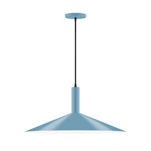 Montclair Light Works - PEBX478-54 - Two Light Pendant - Stack - Light Blue