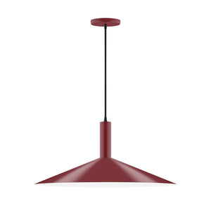 Montclair Light Works - PEBX478-55 - Two Light Pendant - Stack - Barn Red