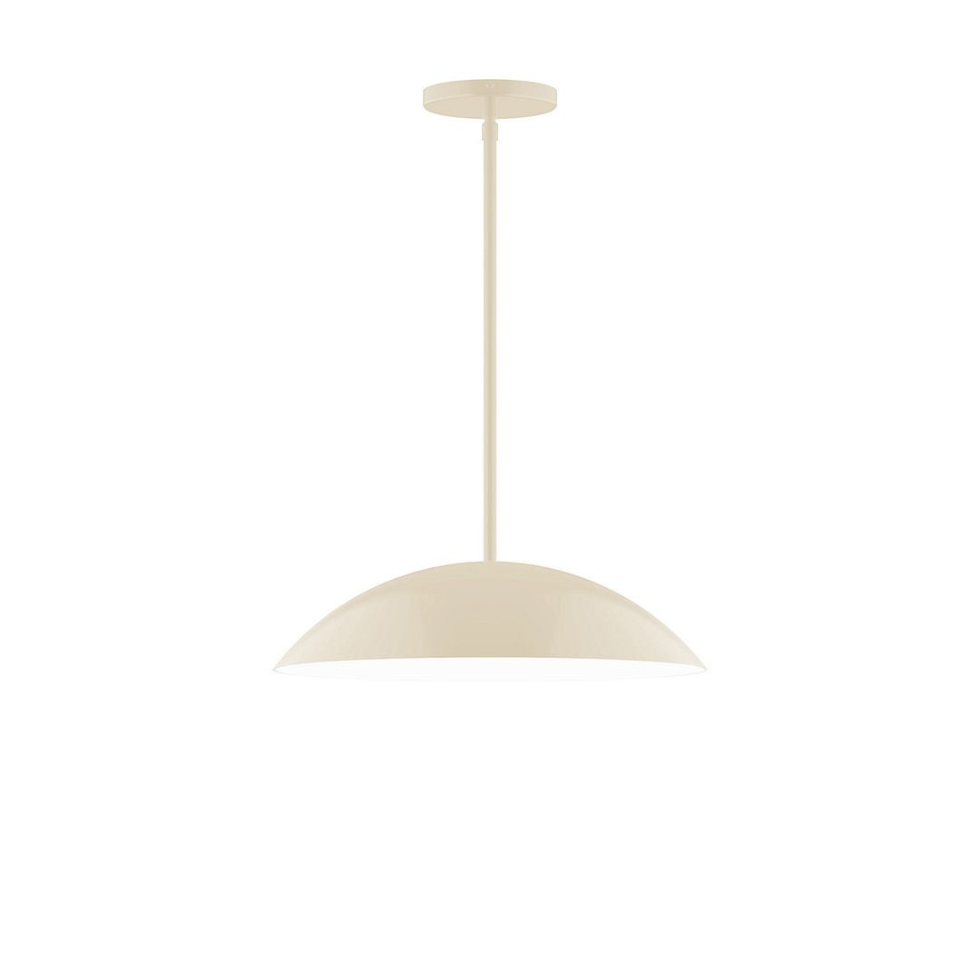 Montclair Light Works - STG438-16 - Two Light Pendant - Axis - Cream