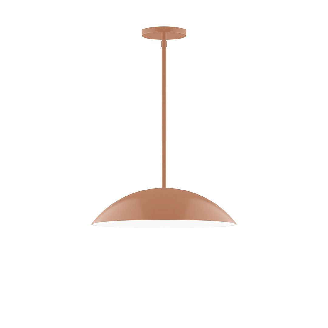 Montclair Light Works - STG438-19 - Two Light Pendant - Axis - Terracotta