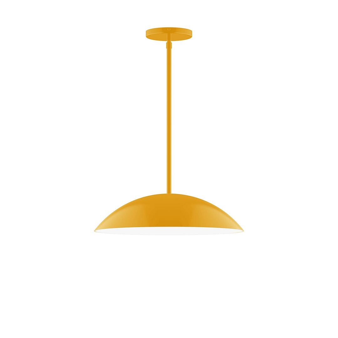 Montclair Light Works - STG438-21 - Two Light Pendant - Axis - Bright Yellow