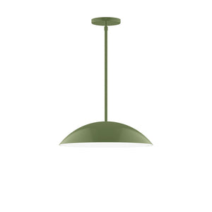 Montclair Light Works - STG438-22 - Two Light Pendant - Axis - Fern Green