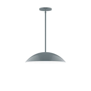 Montclair Light Works - STG438-40 - Two Light Pendant - Axis - Slate Gray