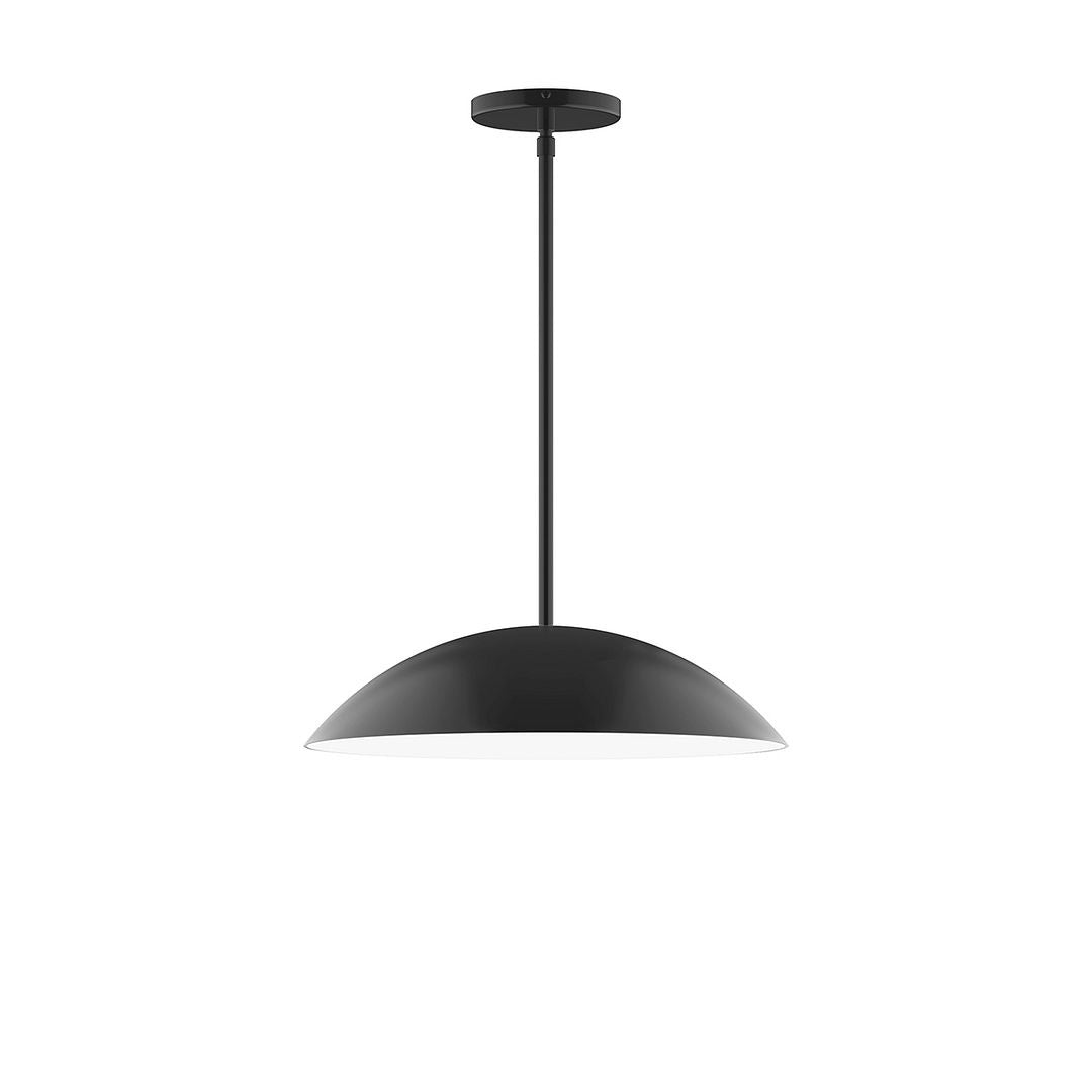 Montclair Light Works - STG438-41 - Two Light Pendant - Axis - Black