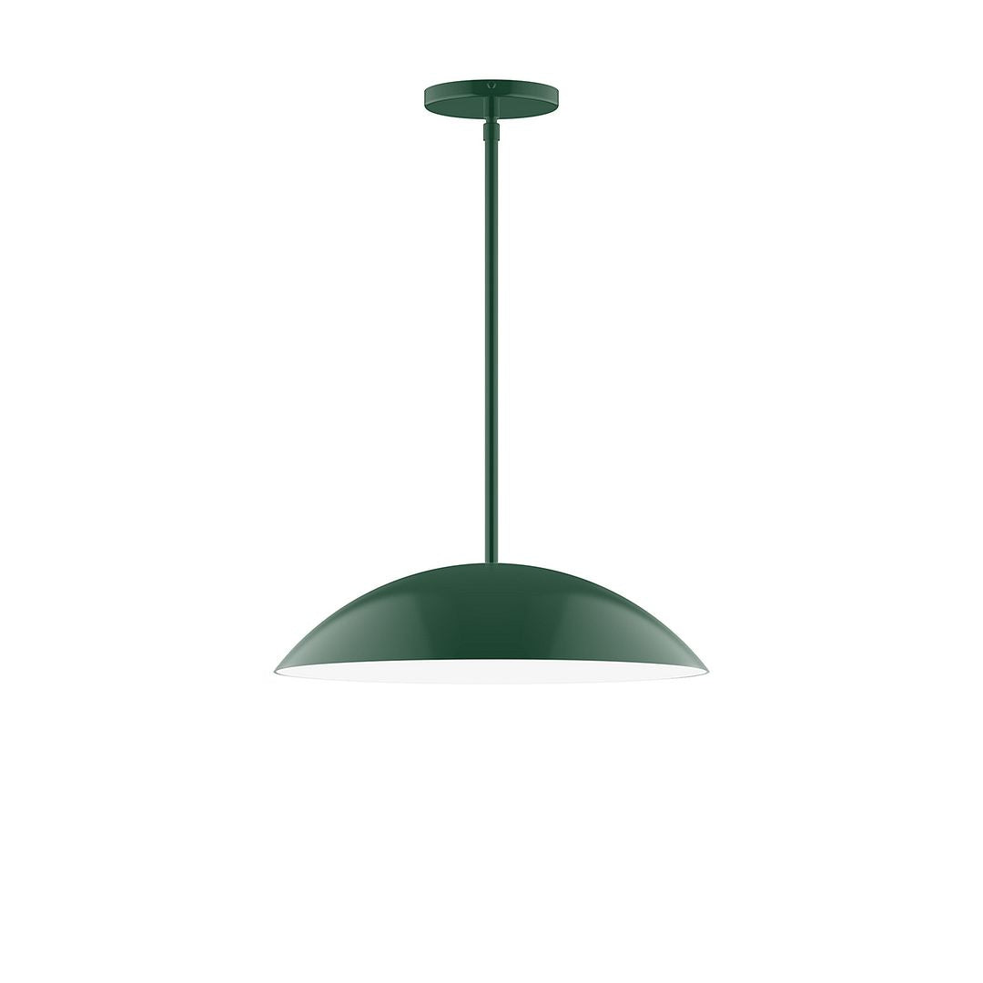 Montclair Light Works - STG438-42 - Two Light Pendant - Axis - Forest Green