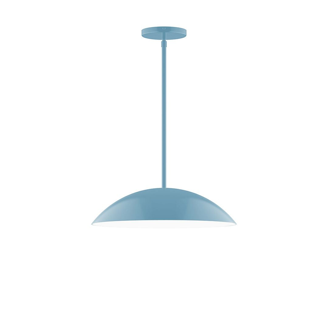 Montclair Light Works - STG438-54 - Two Light Pendant - Axis - Light Blue