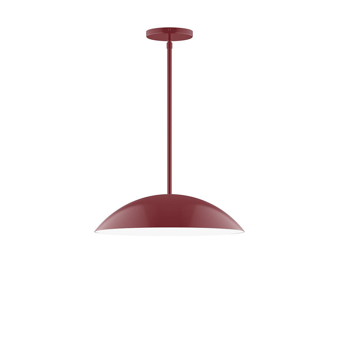 Montclair Light Works - STG438-55 - Two Light Pendant - Axis - Barn Red