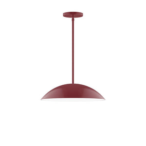 Montclair Light Works - STG438-55 - Two Light Pendant - Axis - Barn Red