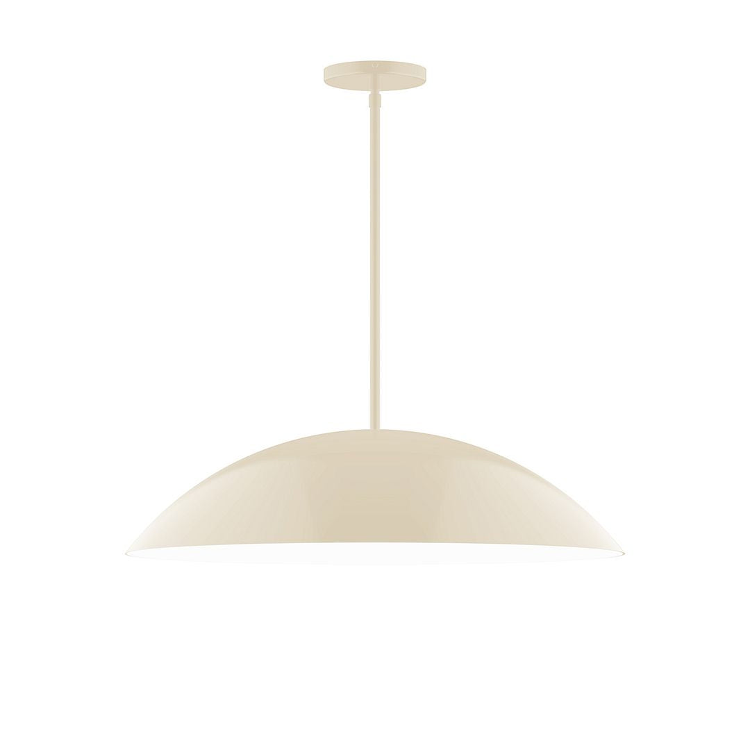 Montclair Light Works - STG439-16 - Two Light Pendant - Axis - Cream