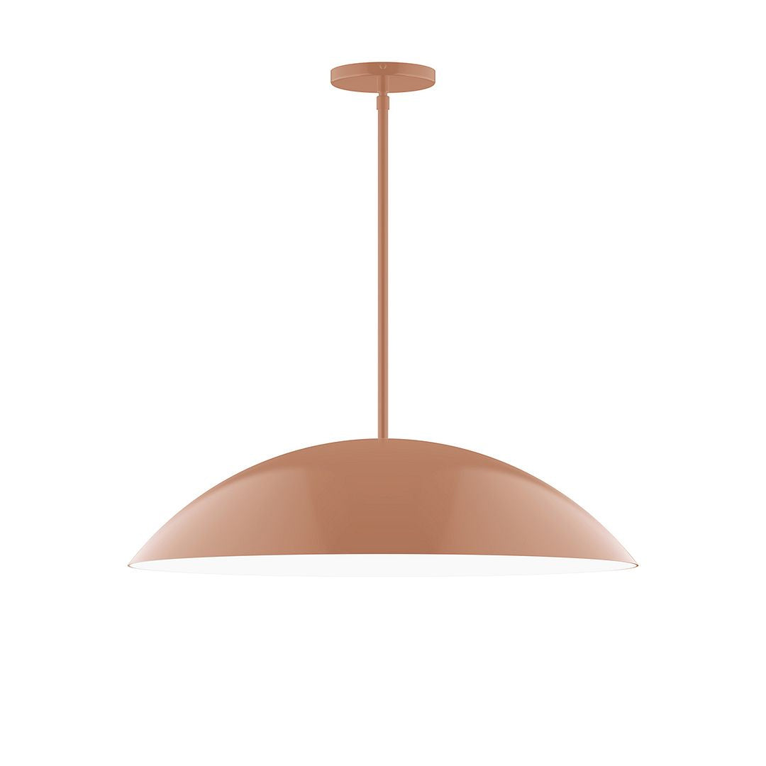 Montclair Light Works - STG439-19 - Two Light Pendant - Axis - Terracotta