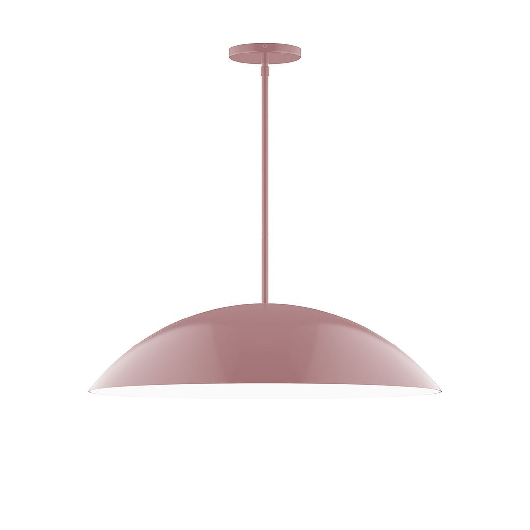 Montclair Light Works - STG439-20 - Two Light Pendant - Axis - Mauve