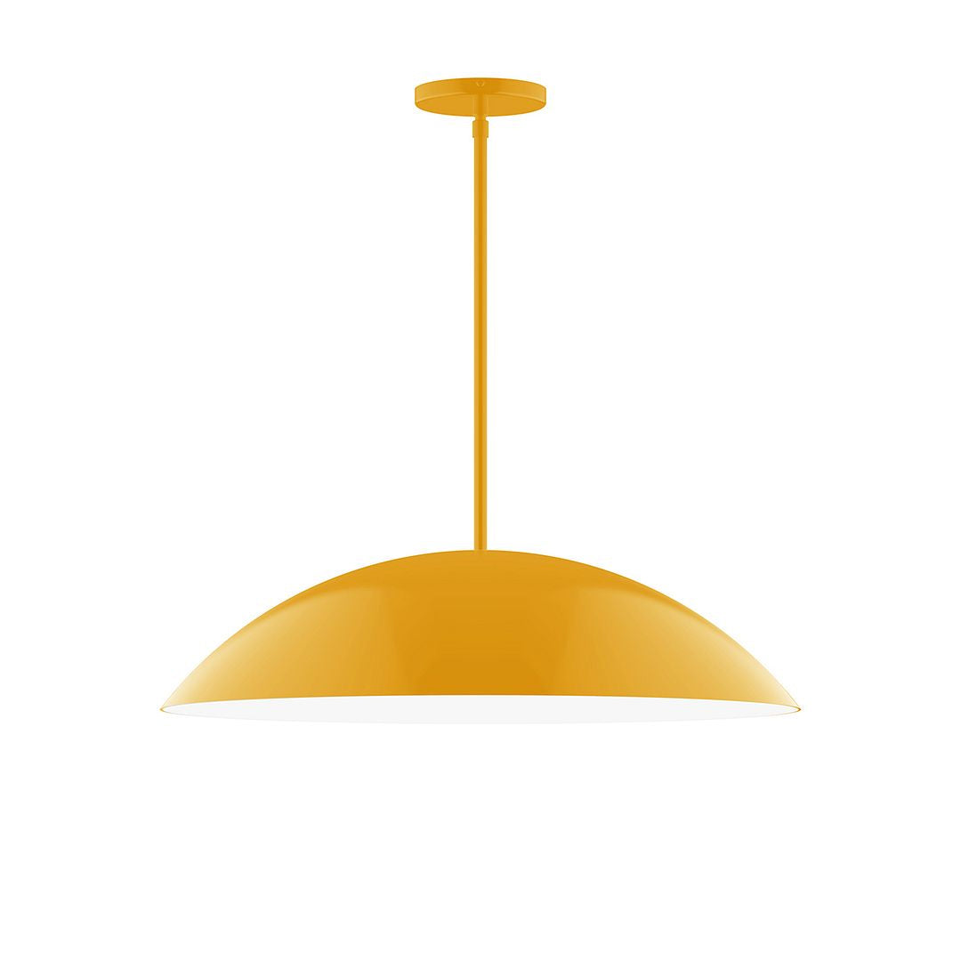 Montclair Light Works - STG439-21 - Two Light Pendant - Axis - Bright Yellow